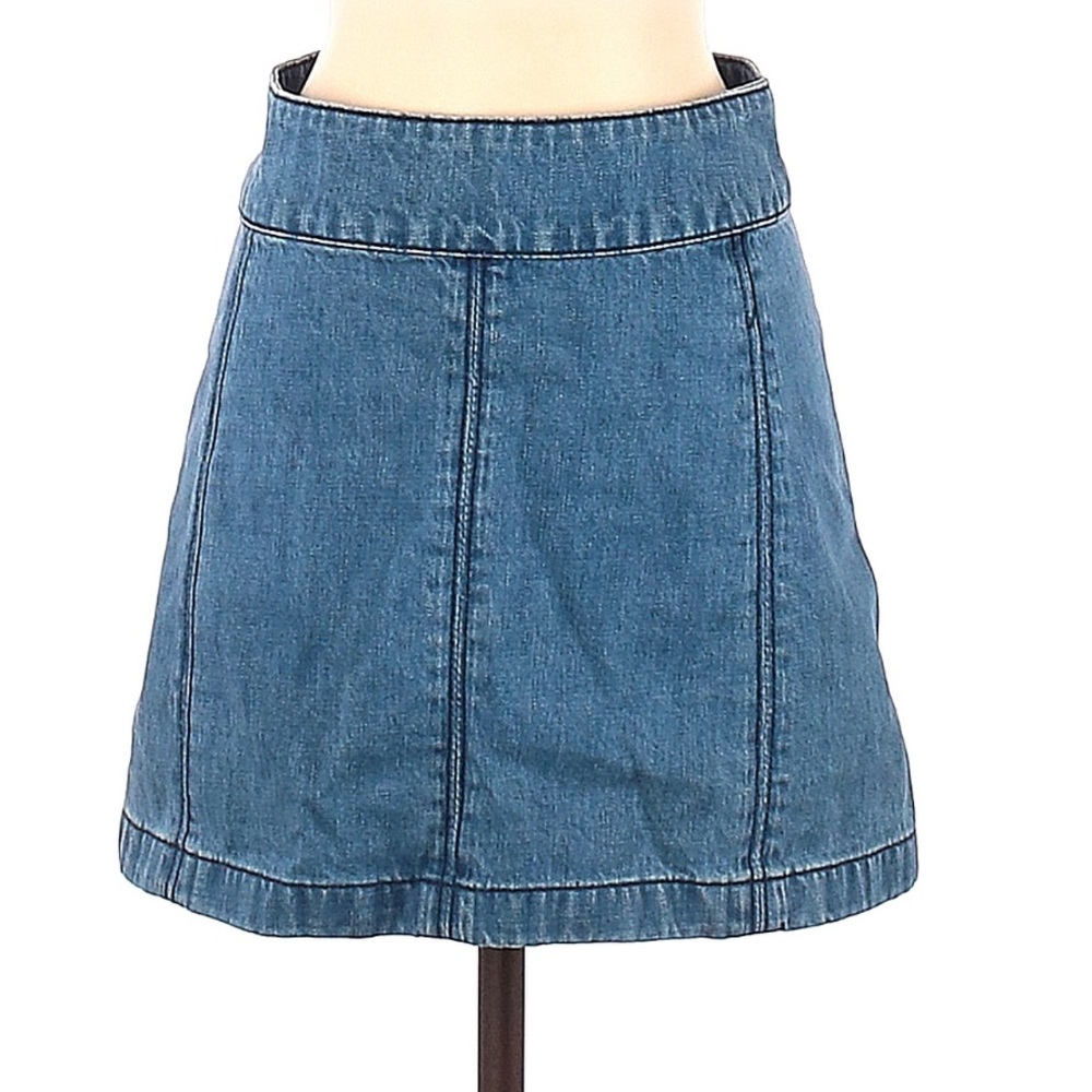 Free People Denim Skirt Size 4